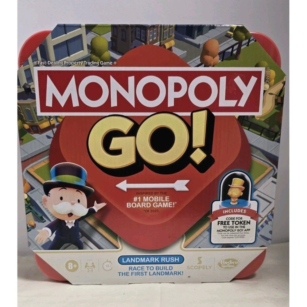Monopoly Go Board‎ Game Sealed